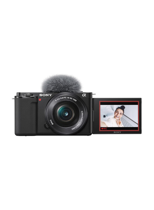 Sony Alpha ZV-E10L Interchangeable Lens Vlog Digital Camera with 16-50 mm Lens, 24.2MP, Black
Sony Alpha ZV-E10L Interchangeable Lens Vlog Digital Camera with 16-50 mm Lens, 24.2MP, Black