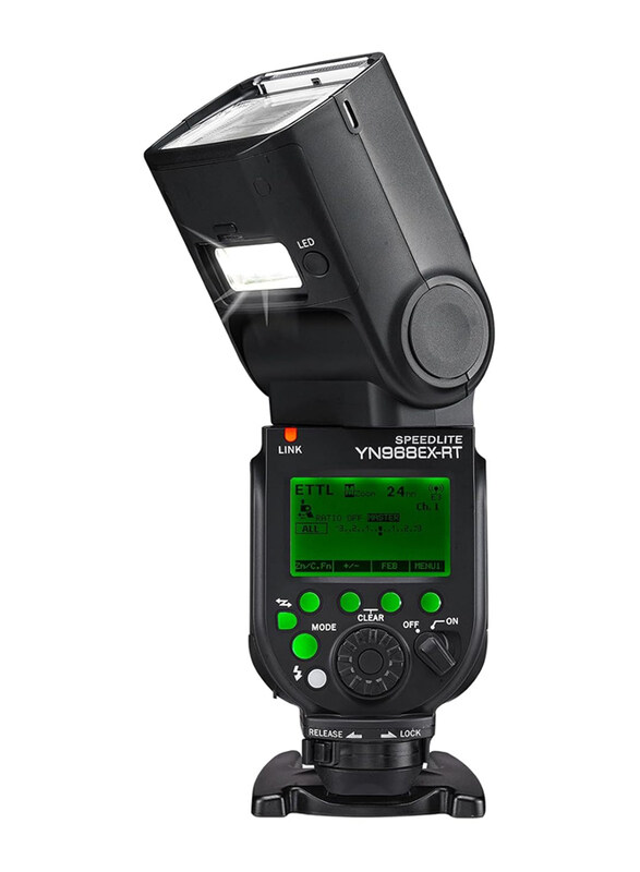 Yongnuo Yn968ex-rt Yn968ex Gn60 Led Wireless Flash Speedlite Master Ttl Hss for Canon Digital Cameras, Black
Yongnuo Yn968ex-rt Yn968ex Gn60 Led Wireless Flash Speedlite Master Ttl Hss for Canon Digital Cameras, Black