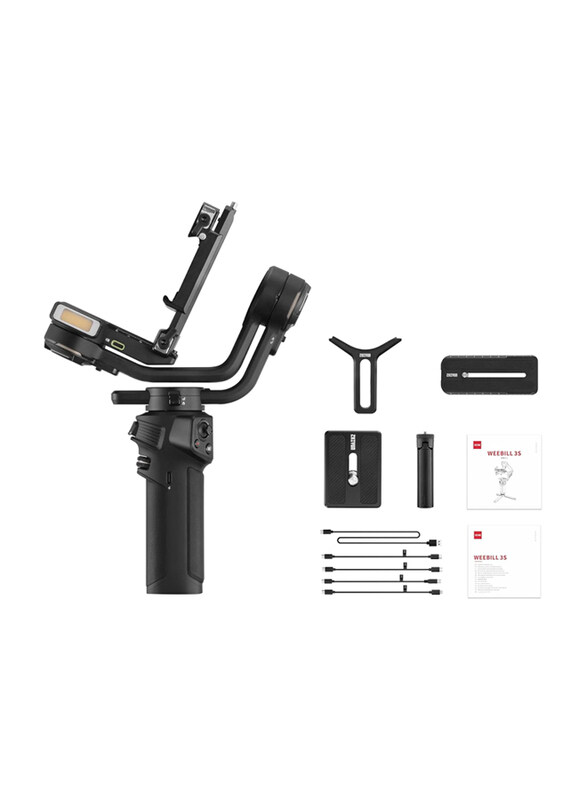 Multiple Zhiyun Weebill 3S Gimbal with DSLR, Mirrorless, Nikon, Sony, Fujifilm, Black
Multiple Zhiyun Weebill 3S Gimbal with DSLR, Mirrorless, Nikon, Sony, Fujifilm, Black