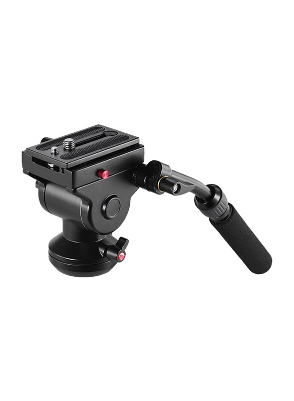 Promage Video Camera Tripod, Action Fluid Drag Pan Head Hydraulic Panoramic Photographic Head, DS008H, Black
Promage Video Camera Tripod, Action Fluid Drag Pan Head Hydraulic Panoramic Photographic Head, DS008H, Black