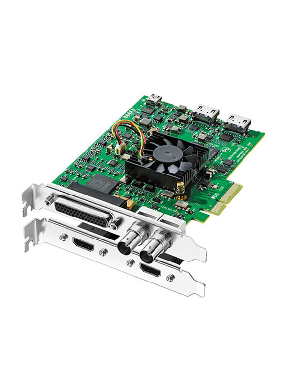 Multiple Blackmagic Design PCIe DeckLink Studio 4K Capture & Playback Card, BDLKSTUDIO4K, Multicolour
Multiple Blackmagic Design PCIe DeckLink Studio 4K Capture & Playback Card, BDLKSTUDIO4K, Multicolour