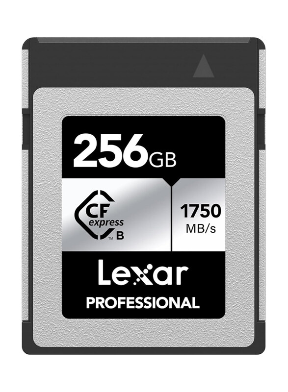 Lexar 256GB Professional CFexpress Type B Memory Card, LCXEXSL256G-RNENG, Silver
Lexar 256GB Professional CFexpress Type B Memory Card, LCXEXSL256G-RNENG, Silver