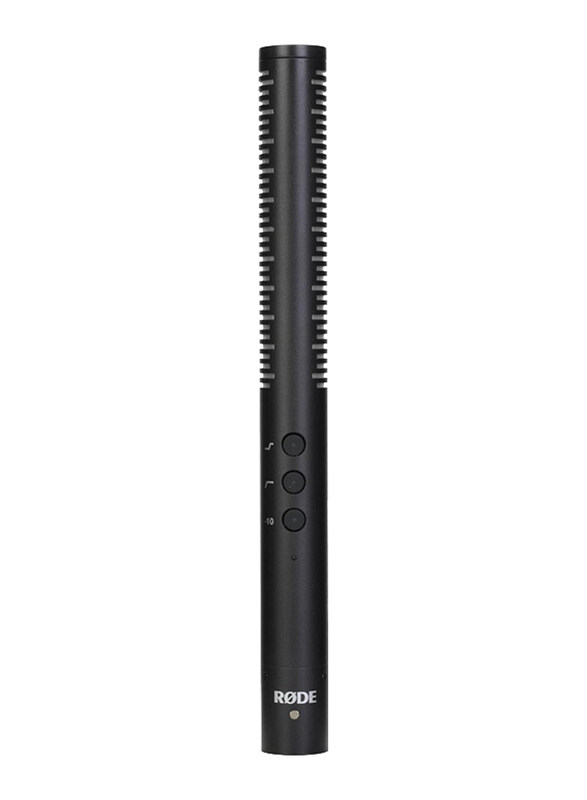 Rode NTG4 Versatile Super Cardioid Condenser Shotgun Microphones with Switchable High-frequency Boost, Black
Rode NTG4 Versatile Super Cardioid Condenser Shotgun Microphones with Switchable High-frequency Boost, Black