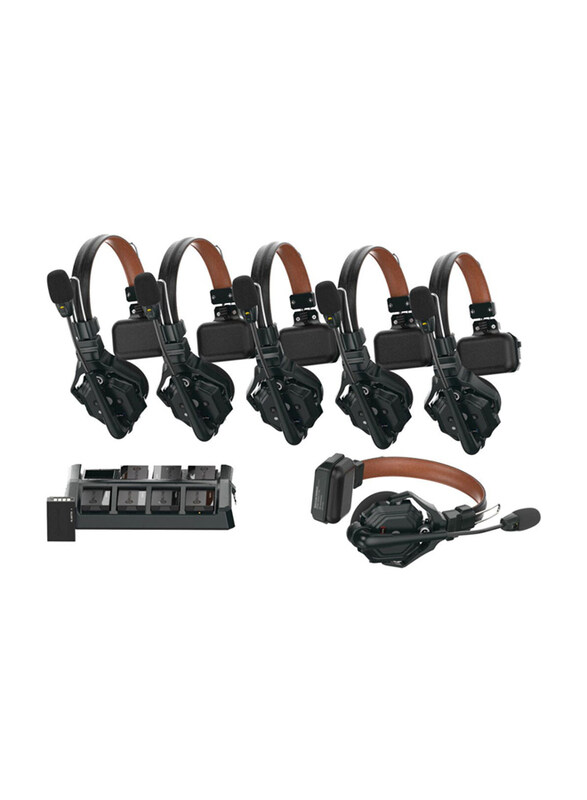 Generic Hollyland Solidcom C1 Wireless Headset Intercom System 6-Person Full Duplex 1100ft Team Communication Group Talk Single-Ear Headset with 1 Master & 5
Generic Hollyland Solidcom C1 Wireless Headset Intercom System 6-Person Full Duplex 1100ft Team Communication Group Talk Single-Ear Headset with 1 Master & 5