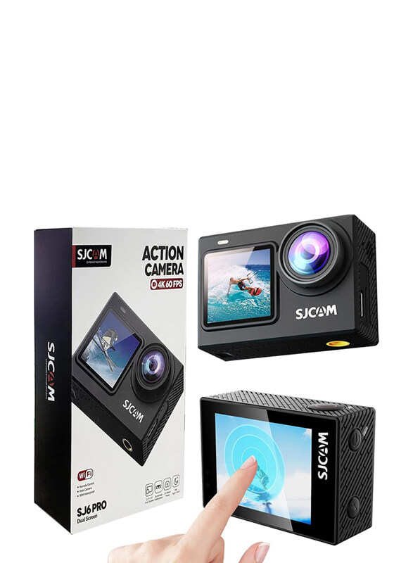 Sjcam SJ6 PRO 165° 8X Zoom 9:16 Vertical Screen Ultra Wide Dual Screen Action Camera, Time-Lapse/Slow Video/Car Mode Interval Shooting, Black
Sjcam SJ6 PRO 165° 8X Zoom 9:16 Vertical Screen Ultra Wide Dual Screen Action Camera, Time-Lapse/Slow Video/Car Mode Interval Shooting, Black