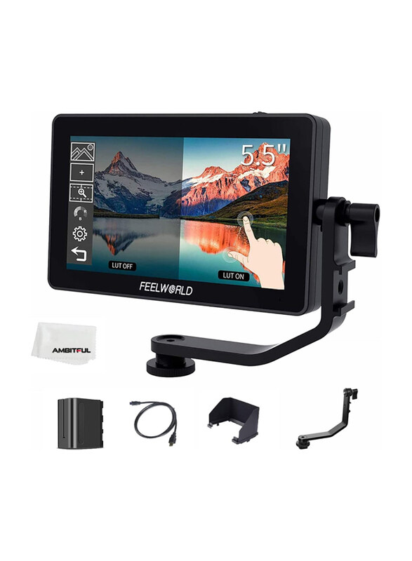 Multiple Feelworld F6 PLUS V2 6-inch On-Camera Field Monitor for Canon/Sony/Nikon/DSLR Camera, Black
Multiple Feelworld F6 PLUS V2 6-inch On-Camera Field Monitor for Canon/Sony/Nikon/DSLR Camera, Black