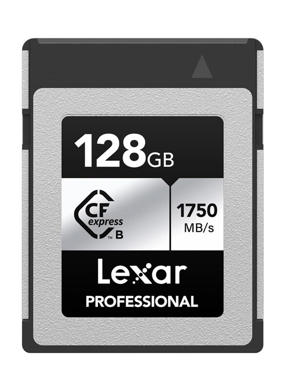 Lexar 128GB Professional Silver Series CFexpress Memory Card, LCXEXSL128G-RNENG, Silver
Lexar 128GB Professional Silver Series CFexpress Memory Card, LCXEXSL128G-RNENG, Silver
