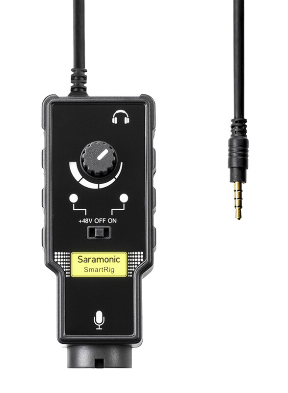 Saramonic SmartRig II Profession Audio Adaptor XLR Microphones & Guitar Interface Preamp, Black
Saramonic SmartRig II Profession Audio Adaptor XLR Microphones & Guitar Interface Preamp, Black