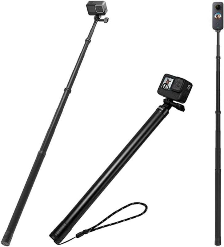 TELESIN 0.6M VLOG SELFIE STICK TRIPOD WITH REMOTE FOR GOPRO/ PHONE FOR ALL ACTION ACTION CAMERA TE-RCSS-001
TELESIN 0.6M VLOG SELFIE STICK TRIPOD WITH REMOTE FOR GOPRO/ PHONE FOR ALL ACTION ACTION CAMERA TE-RCSS-001