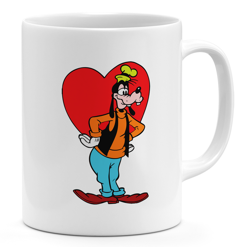 Loud Universe Goofy Love Heart 11oz Coffee Mug Cute Dog Cartoon 11oz Ceramic Novelty Mug
Loud Universe Goofy Love Heart 11oz Coffee Mug Cute Dog Cartoon 11oz Ceramic Novelty Mug