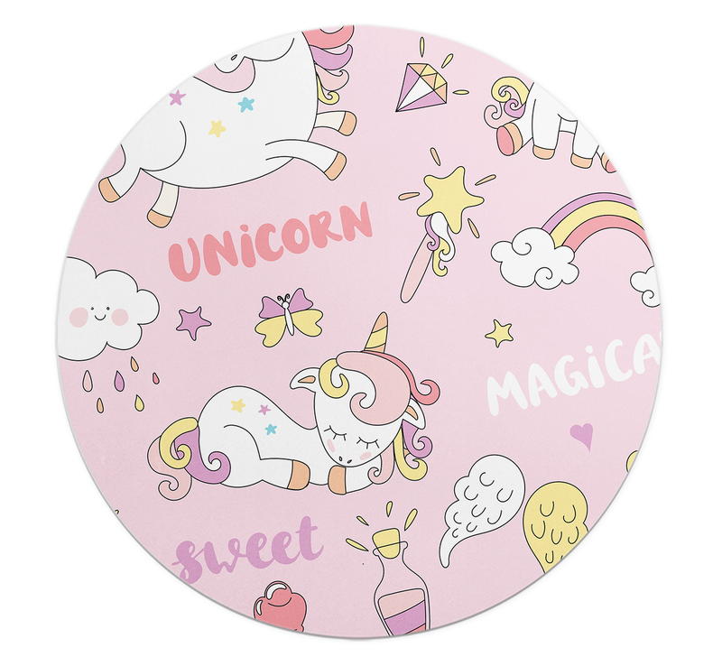 Loud Universe Unicorn Pink Unicorn Pattern 5mm Circle Round Thick Flexible Mouse Pad, Multicolor
Loud Universe Unicorn Pink Unicorn Pattern 5mm Circle Round Thick Flexible Mouse Pad, Multicolor