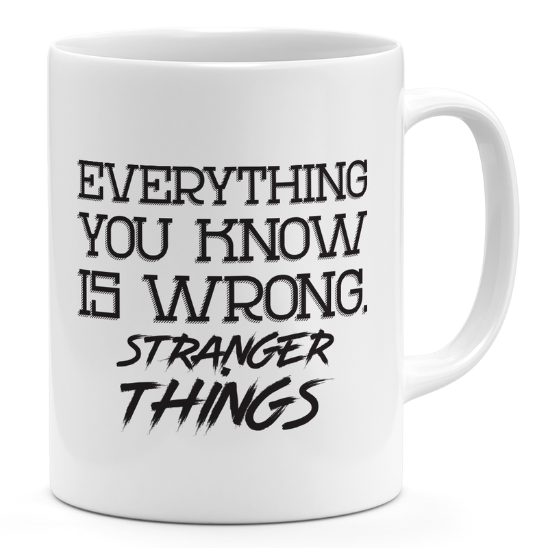 Loud Universe Stranger Things Quote 11oz Coffee Mug Everything You Know Stranger Things 11oz Ceramic Novelty Mug
Loud Universe Stranger Things Quote 11oz Coffee Mug Everything You Know Stranger Things 11oz Ceramic Novelty Mug