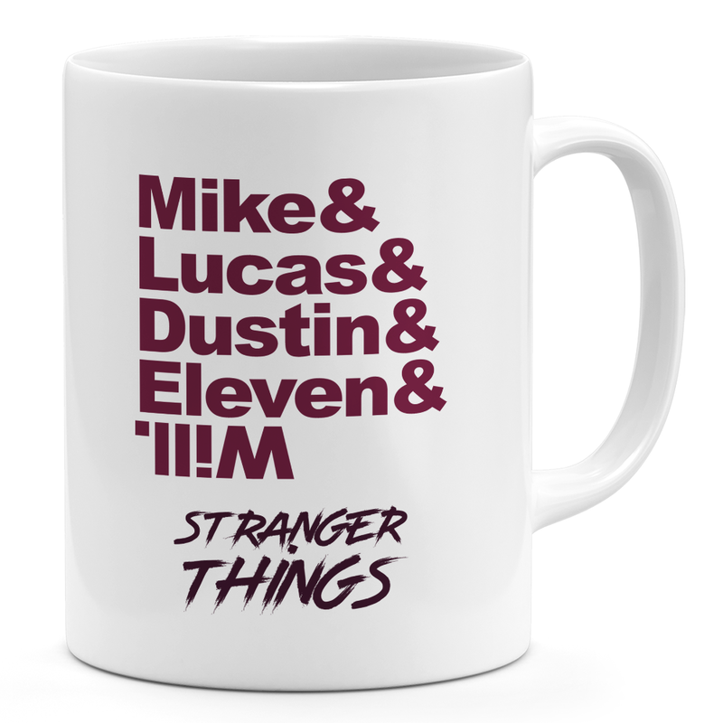 Loud Universe Stranger Things Team 11oz Coffee Mug Mike Lucas Dustin Netflix 11oz Ceramic Novelty Mug
Loud Universe Stranger Things Team 11oz Coffee Mug Mike Lucas Dustin Netflix 11oz Ceramic Novelty Mug