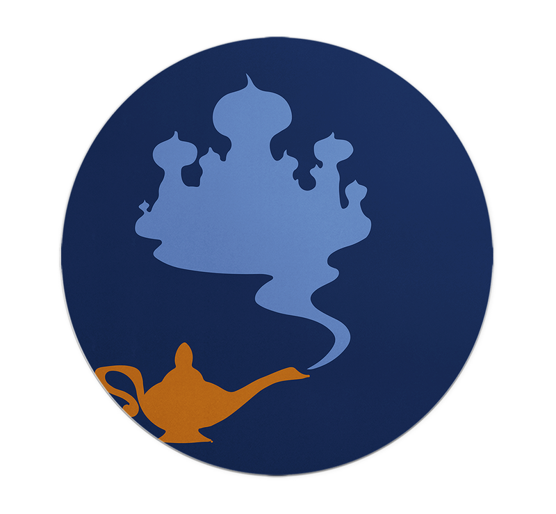 Loud Universe Aladdin and Jasmine Palace Genie Lamp Non-Slip Aladdin Classic Cartoon Network High Quality Circle Round Mouse Pad, Multicolor
Loud Universe Aladdin and Jasmine Palace Genie Lamp Non-Slip Aladdin Classic Cartoon Network High Quality Circle Round Mouse Pad, Multicolor