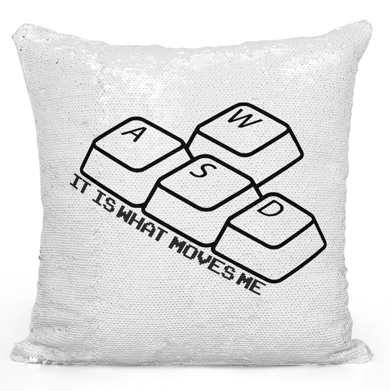 Loud Universe Sequin Pillow Magic Mermaid Throw Pillow Wasd Keyboard Keys It Is What Moves Me Funny Computer Nerds Pillow - Pure Printed 16 x 16 inch
Loud Universe Sequin Pillow Magic Mermaid Throw Pillow Wasd Keyboard Keys It Is What Moves Me Funny Computer Nerds Pillow - Pure Printed 16 x 16 inch