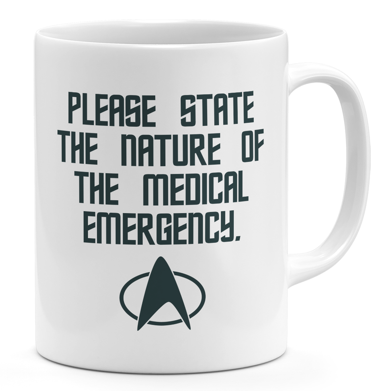Loud Universe Star Trek Please state quote 11oz Coffee Mug Emergency Quote 11oz Ceramic Novelty Mug
Loud Universe Star Trek Please state quote 11oz Coffee Mug Emergency Quote 11oz Ceramic Novelty Mug