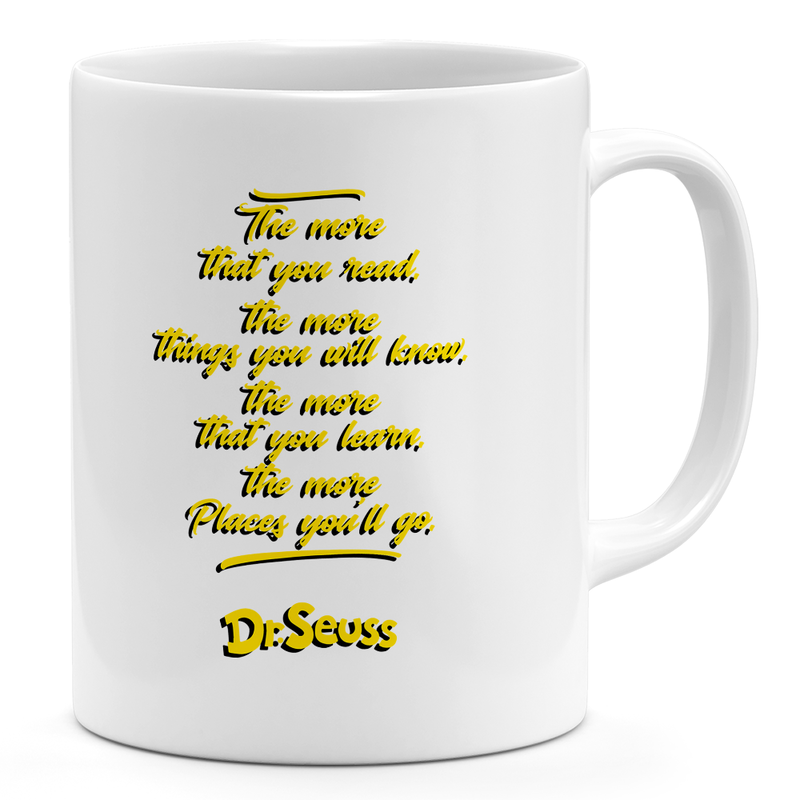Loud Universe Dr Seuss Quote 11oz Coffee Mug Wisdom Classic 11oz Ceramic Novelty Mug
Loud Universe Dr Seuss Quote 11oz Coffee Mug Wisdom Classic 11oz Ceramic Novelty Mug