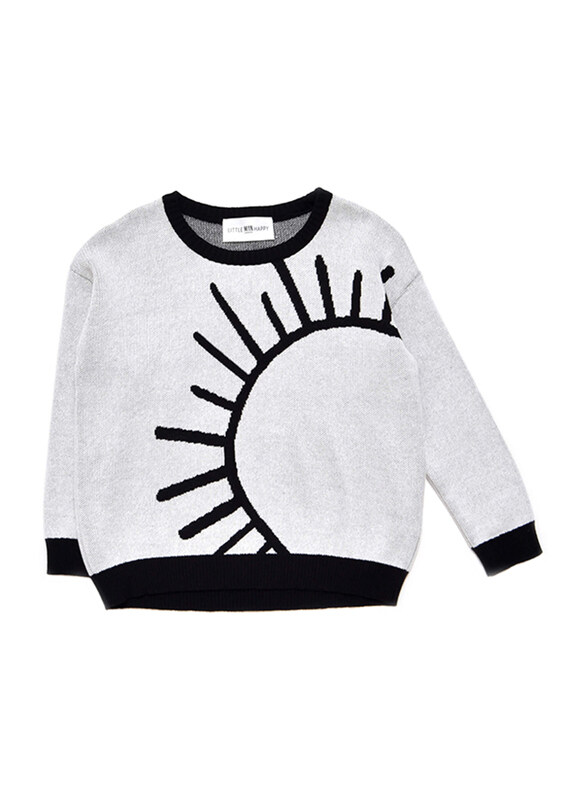 Little Man Happy Kids Just Wanna Have Sun Knit Sweater, Cotton, 3-5 Years, White
Little Man Happy Kids Just Wanna Have Sun Knit Sweater, Cotton, 3-5 Years, White
