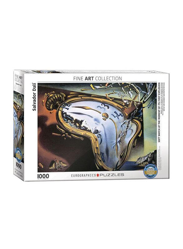 EuroGraphics 1000-Piece Set Soft Watch At Moment Of First Explosion By Salvador Dali Puzzle
EuroGraphics 1000-Piece Set Soft Watch At Moment Of First Explosion By Salvador Dali Puzzle