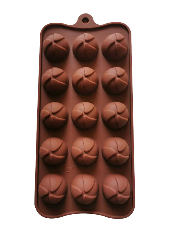 Generic 15-Cavity Round Shaped Silicone Cake Mould, MSCE-5493, 11x22cm, Brown
Generic 15-Cavity Round Shaped Silicone Cake Mould, MSCE-5493, 11x22cm, Brown
