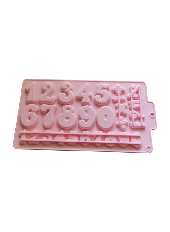 Generic Number Silicone Fondant Cake Mold Sugarcraft Baking Candle Chocolate Mould DIY, Pink
Generic Number Silicone Fondant Cake Mold Sugarcraft Baking Candle Chocolate Mould DIY, Pink