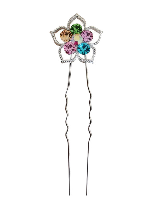 Generic Bridal Wedding Rhinestone Hair Clips for All Hair Types, 10 Pieces, Multicolour
Generic Bridal Wedding Rhinestone Hair Clips for All Hair Types, 10 Pieces, Multicolour