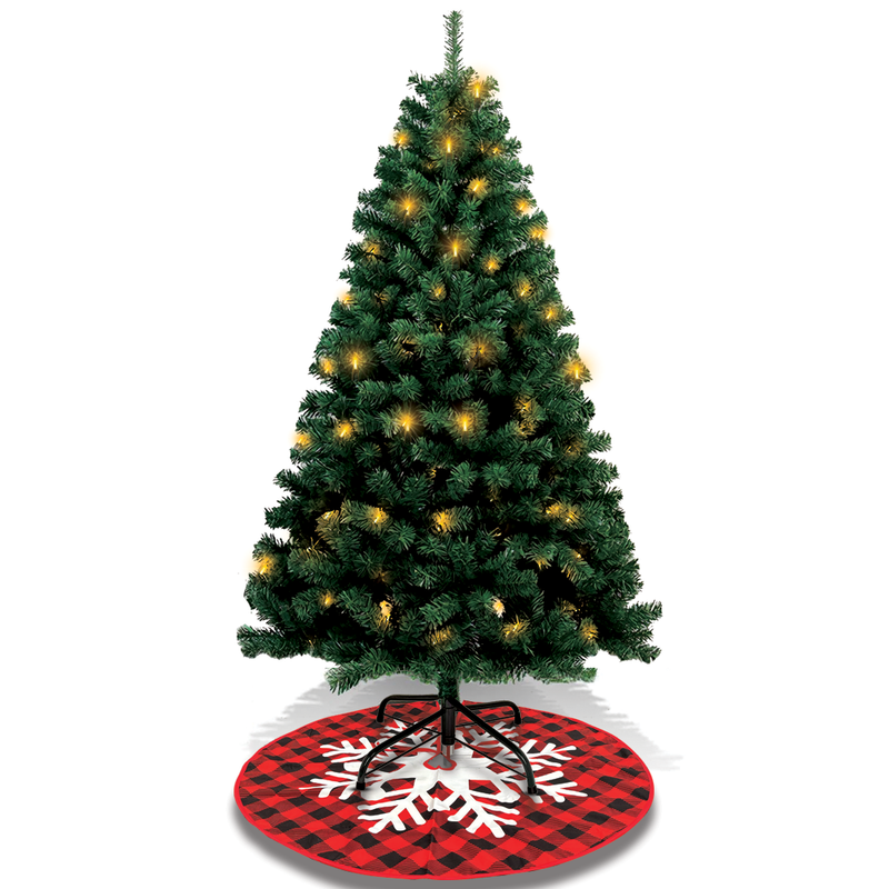 Jinou Christmas Tree 5ft with 100 Golden LED lights & Skirt Made by Premium Quality PVC Material with Sturdy Metal Stand Artificial Christmas tree f
Jinou Christmas Tree 5ft with 100 Golden LED lights & Skirt Made by Premium Quality PVC Material with Sturdy Metal Stand Artificial Christmas tree f