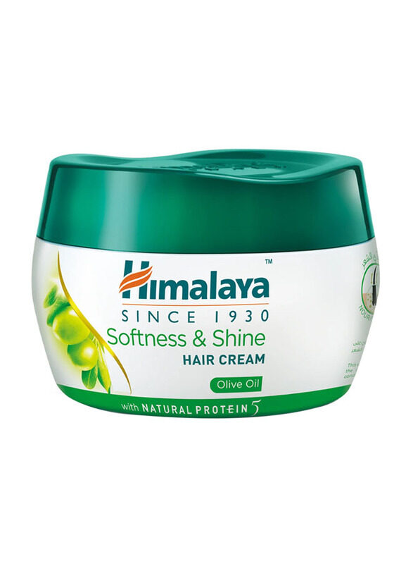 Himalaya Softens & Shine Hair Cream with Natural Protein 5 & Olive Oil for Damaged Hair, 140ml
Himalaya Softens & Shine Hair Cream with Natural Protein 5 & Olive Oil for Damaged Hair, 140ml