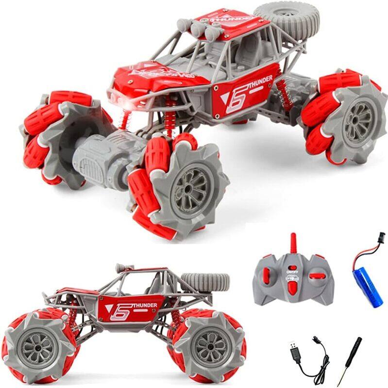 Kidwala FITTO DIY Stunt RC Truck, 4WD 2.4GHz Remote Control Truck, DIY toy with off road tires 360 degree turns with LED Lights RC drift trucks for Boys Birth
Kidwala FITTO DIY Stunt RC Truck, 4WD 2.4GHz Remote Control Truck, DIY toy with off road tires 360 degree turns with LED Lights RC drift trucks for Boys Birth
