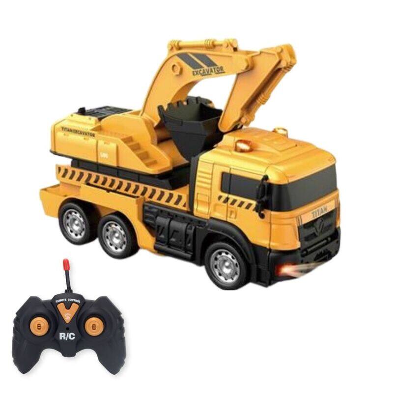 Kidwala FITTO Remote Control Excavator Toy Truck RC - Realistic Construction Vehicle for Kids
Kidwala FITTO Remote Control Excavator Toy Truck RC - Realistic Construction Vehicle for Kids