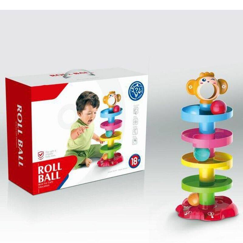 Kidwala FITTO Roll Ball Toy for Kids - Educational 5- Layer Swirling Tower for Motor and Cognitive Skills Development
Kidwala FITTO Roll Ball Toy for Kids - Educational 5- Layer Swirling Tower for Motor and Cognitive Skills Development