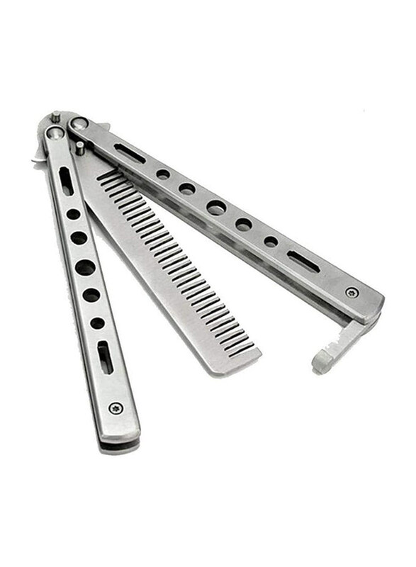 Generic Metal Practice Butterfly Style Knife Trainer Tool for All Hair Types, One Size
Generic Metal Practice Butterfly Style Knife Trainer Tool for All Hair Types, One Size