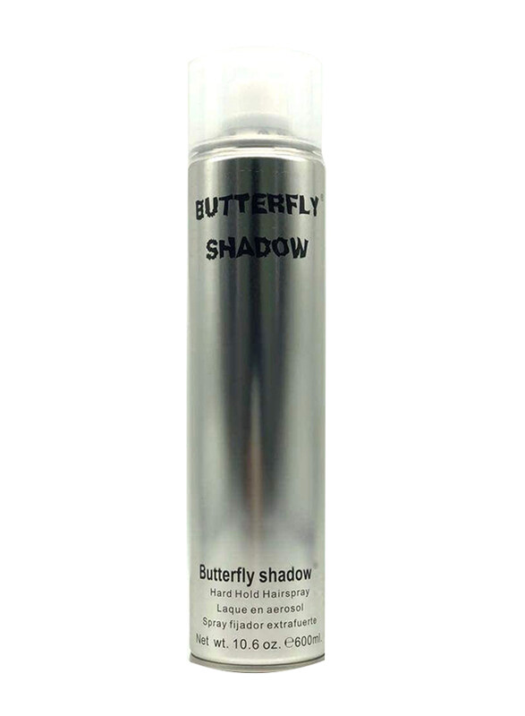 Butterfly Shadow Hard Hold Hair Styling Spray for All Hair Types, 600ml
Butterfly Shadow Hard Hold Hair Styling Spray for All Hair Types, 600ml