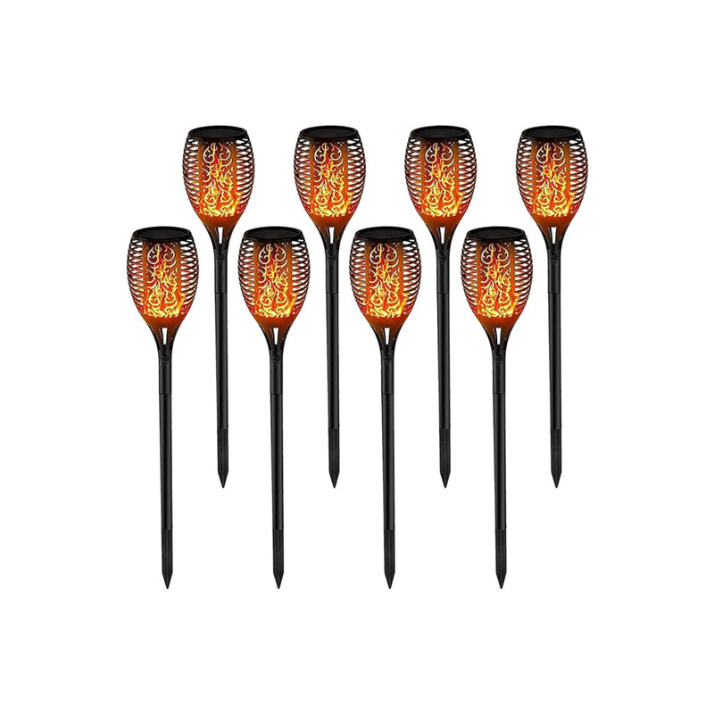 Yuwell Pack Of 8 Pcs Solar Lights Upgraded Camping Light 78CM Waterproof Flickering Flames 33 LED Torches Lights Outdoor Solar Landscape Decoration Lighting
Yuwell Pack Of 8 Pcs Solar Lights Upgraded Camping Light 78CM Waterproof Flickering Flames 33 LED Torches Lights Outdoor Solar Landscape Decoration Lighting