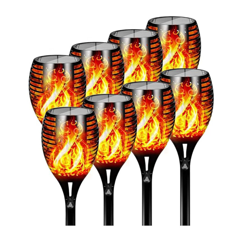 Yuwell Pack Of 8 Pcs Solar Lights Upgraded Camping Light 51.5CM Waterproof Flickering Flames 33 LED Torches Lights Outdoor Solar Landscape Decoration Lightin
Yuwell Pack Of 8 Pcs Solar Lights Upgraded Camping Light 51.5CM Waterproof Flickering Flames 33 LED Torches Lights Outdoor Solar Landscape Decoration Lightin