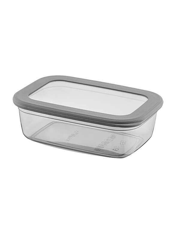 Orchid Plastic Foly Life Airtight Meal Preparation Re-Usable Food Storage Box with Locking Lids, 1.2 Liters, Grey/Clear
Orchid Plastic Foly Life Airtight Meal Preparation Re-Usable Food Storage Box with Locking Lids, 1.2 Liters, Grey/Clear