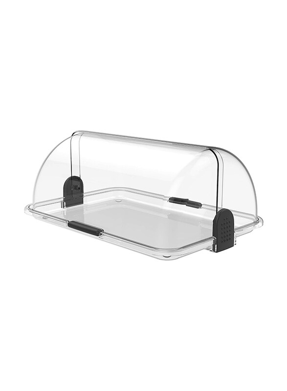 Orchid Biesse Bread and Cake Box with Double Open Sides Totally Transparent, 46.5 x 31.5 x 19.5cm, Clear
Orchid Biesse Bread and Cake Box with Double Open Sides Totally Transparent, 46.5 x 31.5 x 19.5cm, Clear