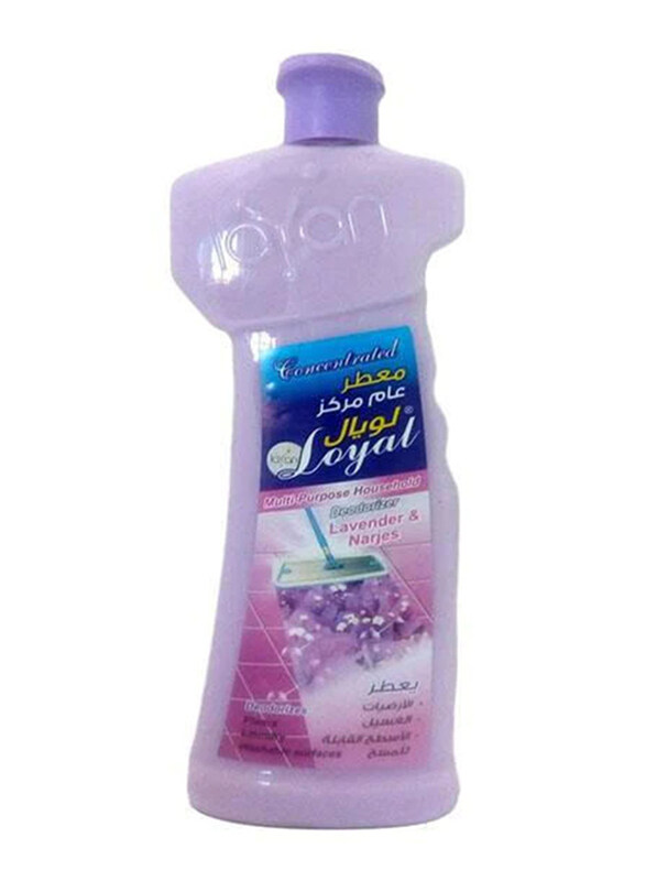 Loyal Concentrated Multi-Purpose Deodorizer with Lavender and Narjes Household Cleaner, 700ml
Loyal Concentrated Multi-Purpose Deodorizer with Lavender and Narjes Household Cleaner, 700ml