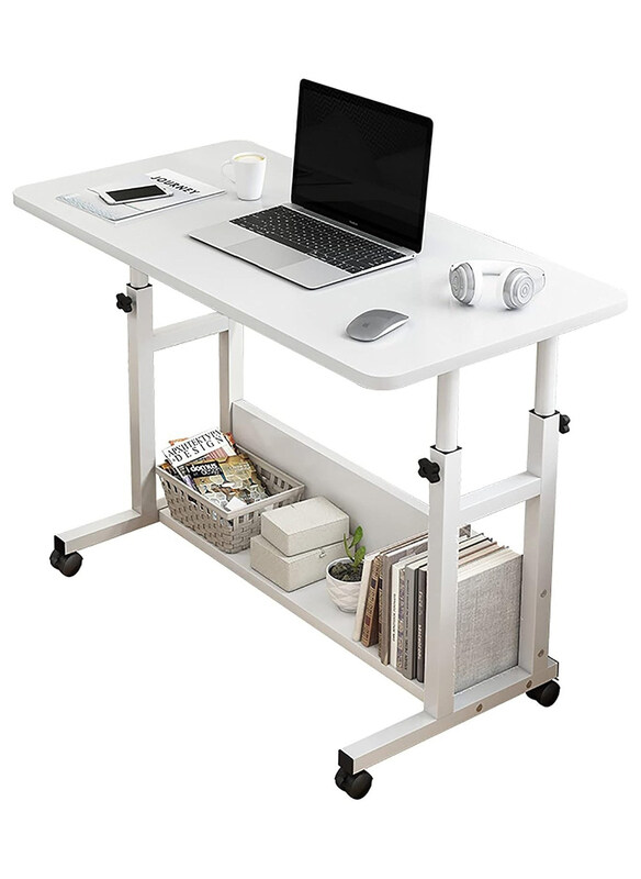 DubaiGallery Mobile End Table Height Adjustable Bedside Table Laptop Rolling Cart Standing Desk with Wheels, White
DubaiGallery Mobile End Table Height Adjustable Bedside Table Laptop Rolling Cart Standing Desk with Wheels, White