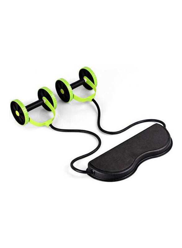 Generic Sport Core Double Abs Roller Exercise Equipment Abs Wheel Roller, Black/Green
Generic Sport Core Double Abs Roller Exercise Equipment Abs Wheel Roller, Black/Green