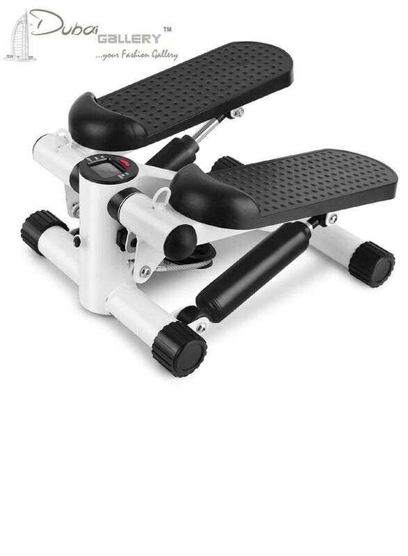 DubaiGallery Multi-Functional Mini Stepper Treadmill with Pedal, Led Fitness Equipment, Elastic Rope, White
DubaiGallery Multi-Functional Mini Stepper Treadmill with Pedal, Led Fitness Equipment, Elastic Rope, White