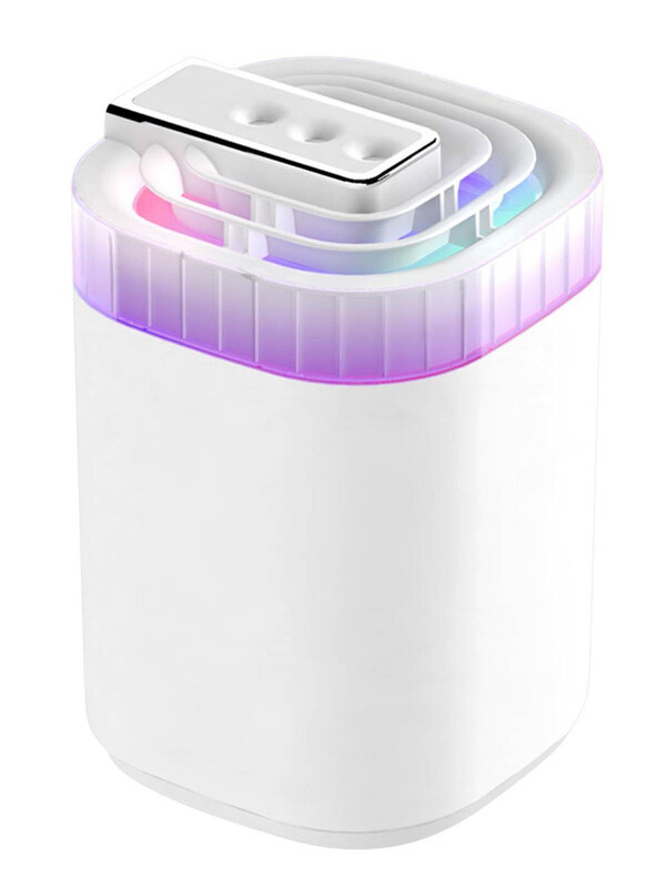 DubaiGallery Usb Purifier Diffuser Soothing Light Humidificador Home Diffuser With Led Night Smart Home, 3000ml, White
DubaiGallery Usb Purifier Diffuser Soothing Light Humidificador Home Diffuser With Led Night Smart Home, 3000ml, White