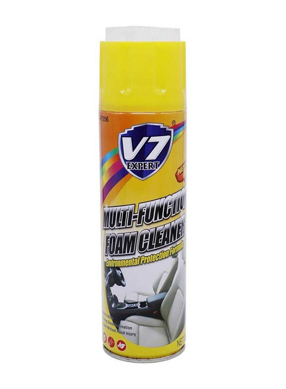 V7 Expert Multi function foam Cleaner for Vehicle, Boats, Man-Made Leather, Carpet, Furniture, Tiles, Curtain, Fan & Ceramic Products, Yellow
V7 Expert Multi function foam Cleaner for Vehicle, Boats, Man-Made Leather, Carpet, Furniture, Tiles, Curtain, Fan & Ceramic Products, Yellow