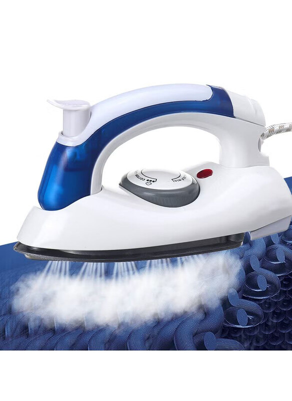 DubaiGallery Travel Folding Handel Temperature Portable Powerful Mini Electrical Steam Iron Press, Blue/White
DubaiGallery Travel Folding Handel Temperature Portable Powerful Mini Electrical Steam Iron Press, Blue/White