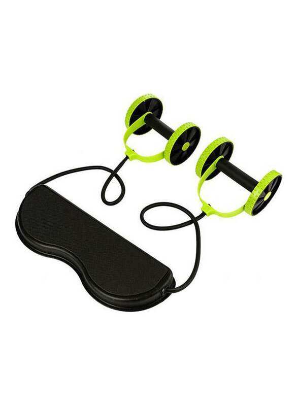 Generic Yupfun Sport Core Double Abs Roller Wheel Exercise Equipment, Black/Green
Generic Yupfun Sport Core Double Abs Roller Wheel Exercise Equipment, Black/Green