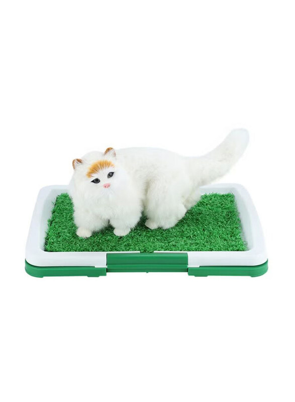 Dubaigallery Portable Reusable Loo Artificial Puppy Pee Grass Pad with Tray, Green
Dubaigallery Portable Reusable Loo Artificial Puppy Pee Grass Pad with Tray, Green
