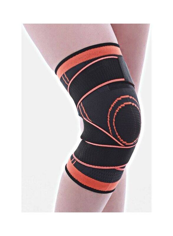 Generic Knee Braces Knitted Adjustable Straps Support Compression Sleeve Non-Slip Breathable Basketball Running Fitness, 2-Piece, X-Large, Black/Orange
Generic Knee Braces Knitted Adjustable Straps Support Compression Sleeve Non-Slip Breathable Basketball Running Fitness, 2-Piece, X-Large, Black/Orange