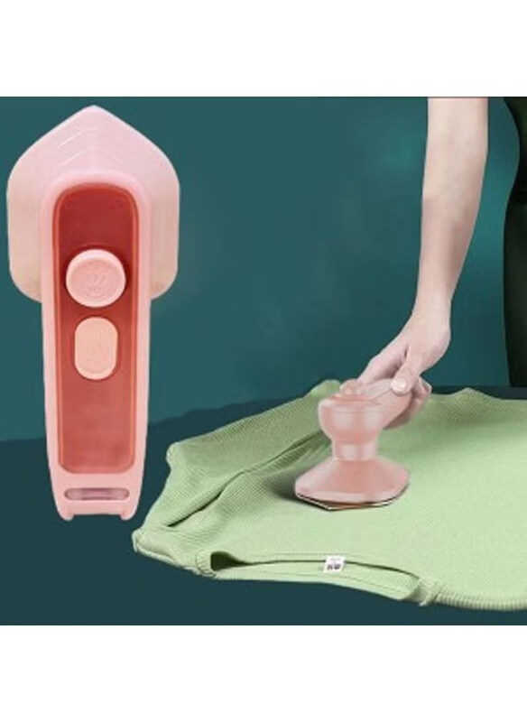 DubaiGallery Portable Handheld Micro Steam Iron Machine for Garment Wrinkle Removal, Pink
DubaiGallery Portable Handheld Micro Steam Iron Machine for Garment Wrinkle Removal, Pink