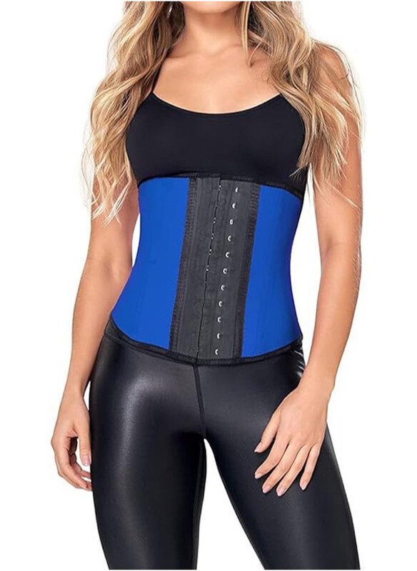 DubaiGallery Women Waist Trainer Shapewear Tummy Control Waist Cincher Slim Body Shaper, Blue
DubaiGallery Women Waist Trainer Shapewear Tummy Control Waist Cincher Slim Body Shaper, Blue