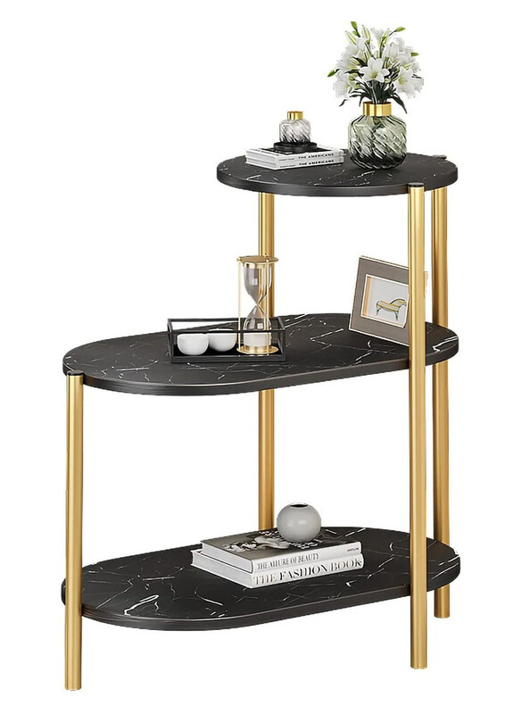 DubaiGallery Stone Metal Decor Para El Hogar Nordic Decoration Side Table, Black/Gold
DubaiGallery Stone Metal Decor Para El Hogar Nordic Decoration Side Table, Black/Gold